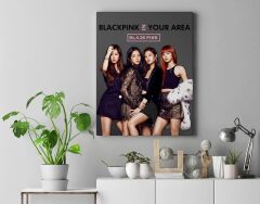 Blackpink In Your Area Kanvas Tablo 40x55cm