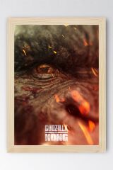 Godzilla vs Kong Çerçeveli Tablo - Film Posteri Tablo