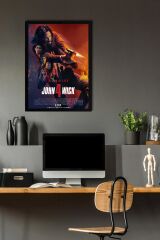 John Wick 4 Çerçeveli Tablo - Keanu Reeves Film Posteri Tablo