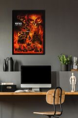Mad Max Fury Road Çerçeveli Tablo - Çılgın Max Film Posteri Tablo