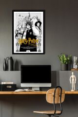 Harry Potter ve Felsefe Taşı Çerçeveli Tablo - Film Posteri Tablo