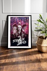 Stranger Things Çerçeveli Tablo - 3.Sezon Dizi Posteri Tablo