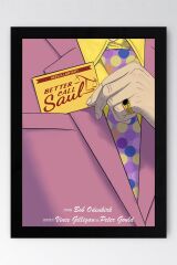 Better Call Saul Çerçeveli Tablo - Saul Goodman Poster Tablo