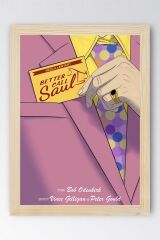 Better Call Saul Çerçeveli Tablo - Saul Goodman Poster Tablo