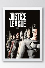 Adalet Birliği Çerçeveli Tablo - Justice League Poster Tablo