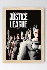 Adalet Birliği Çerçeveli Tablo - Justice League Poster Tablo