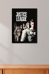 Adalet Birliği Çerçeveli Tablo - Justice League Poster Tablo