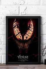 Venom Çerçeveli Tablo - Marvel Film Posteri Tablo