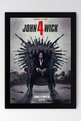 John Wick 4 Çerçeveli Tablo - Film Posteri Tablo