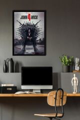 John Wick 4 Çerçeveli Tablo - Film Posteri Tablo