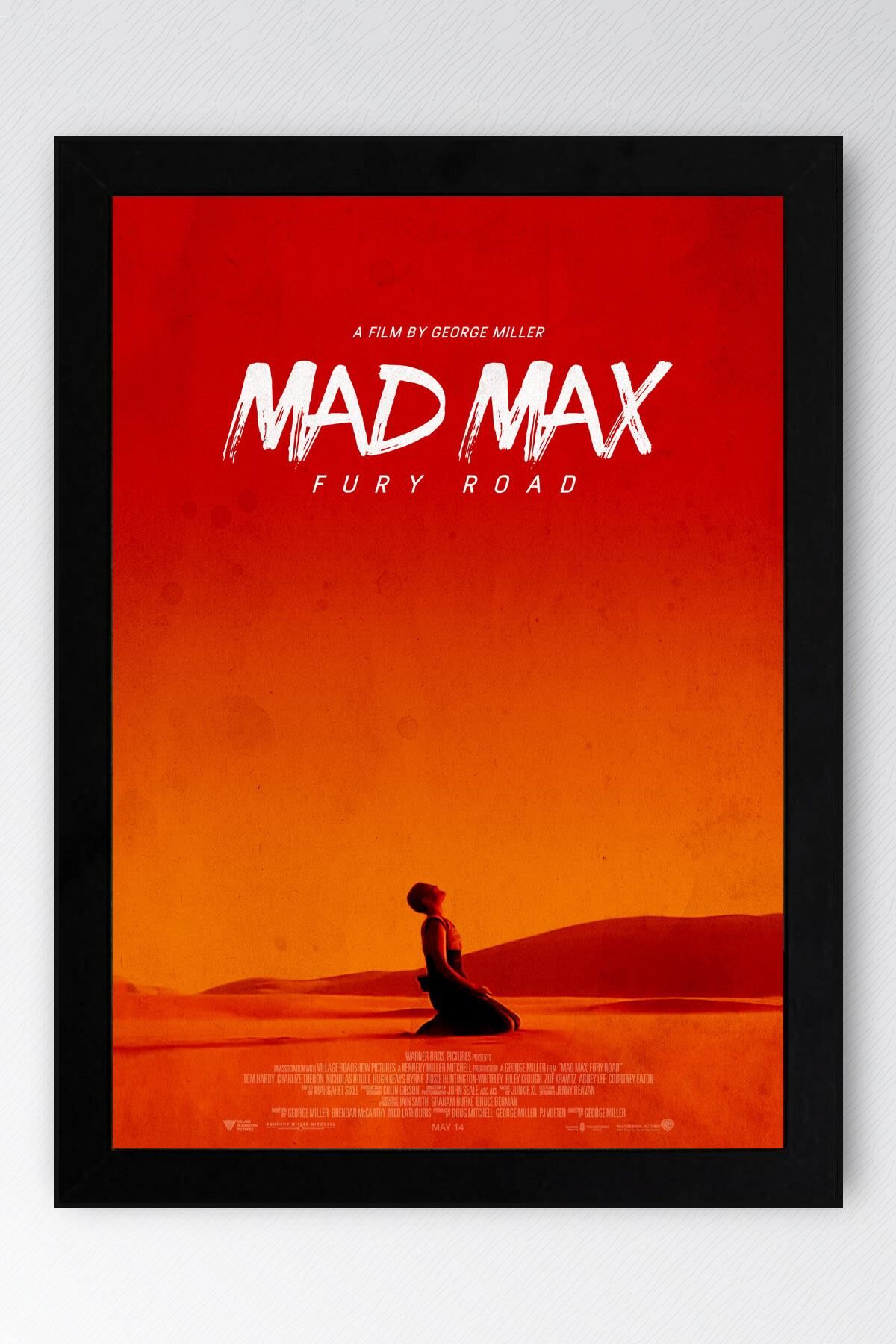 Mad Max Fury Road Çerçeveli Tablo - Çılgın Max Film Posteri Tablo
