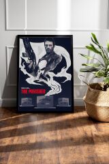 The Punisher Thomas Jane Çerçeveli Tablo - Marvel Dizi Posteri Tablo