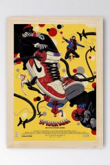 Spider Man Into The Spider Verse Çerçeveli Tablo - Örümcek Adam Fim Posteri Tablo
