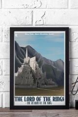 Yüzüklerin Efendisi Kralın Dönüşü Çerçeveli Tablo - Film Posteri Tablo