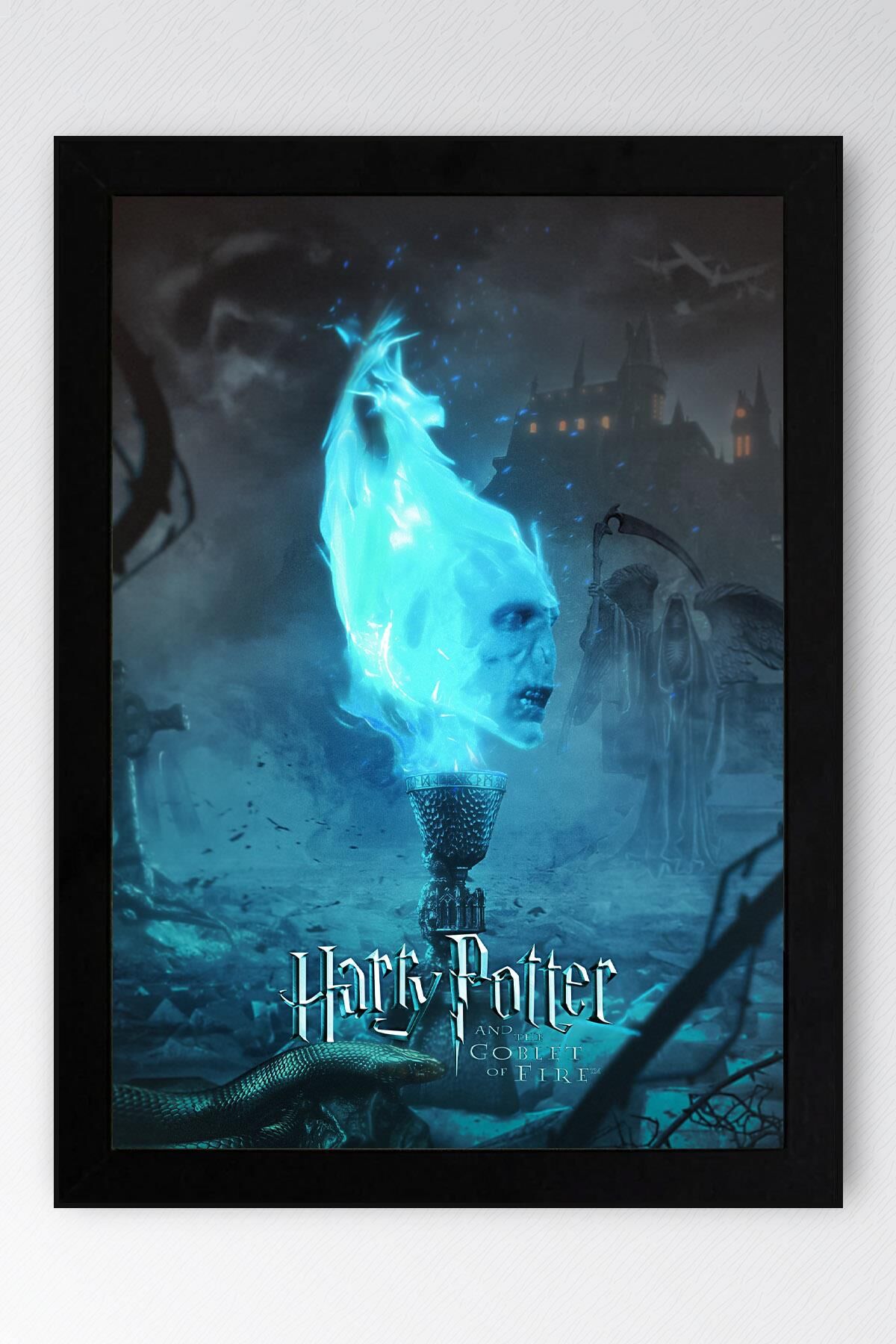 Harry Potter ve Ateş Kadehi Çerçeveli Tablo - Film Posteri Tablo
