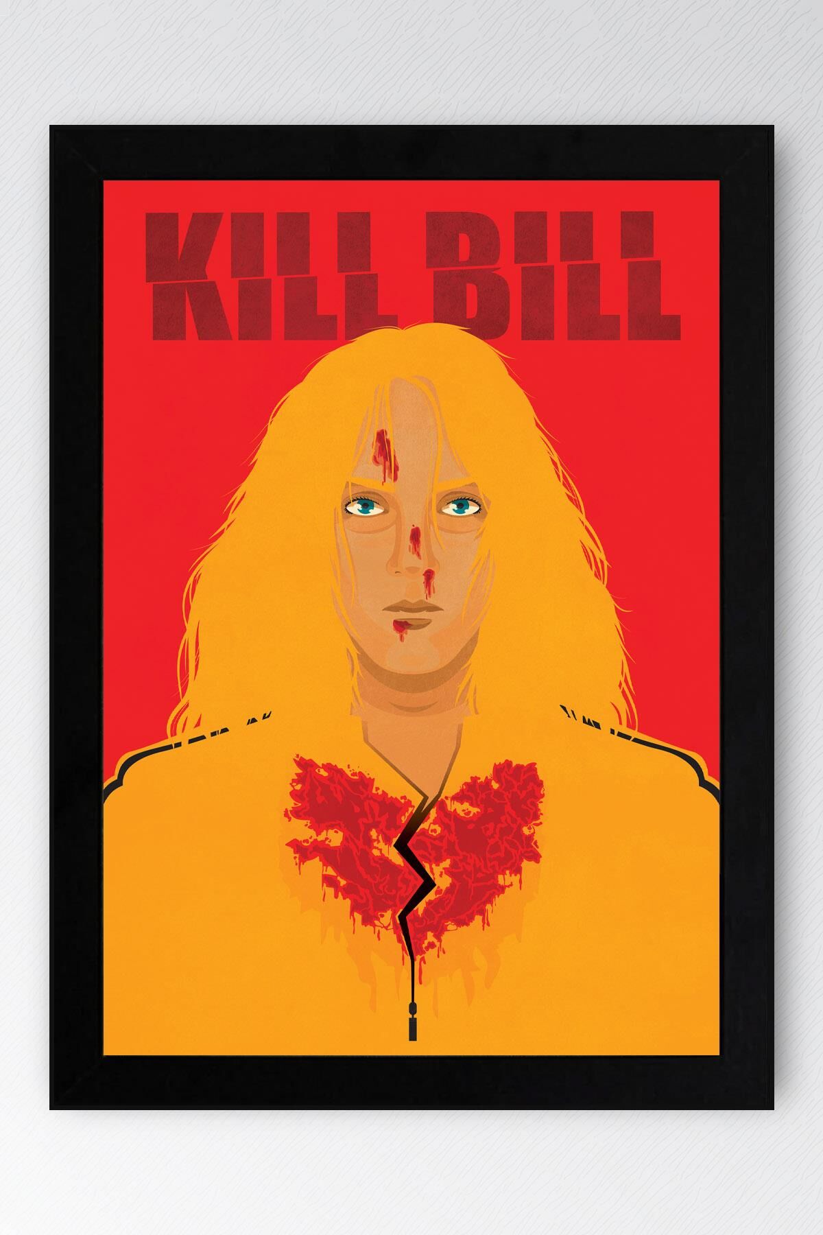 Kill Bill Çerçeveli Tablo - Film Posteri Tablo