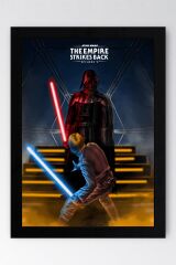 Star Wars 5 Çerçeveli Tablo - Uzay Savaşları 5 Fim Posteri Tablo