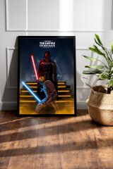 Star Wars 5 Çerçeveli Tablo - Uzay Savaşları 5 Fim Posteri Tablo