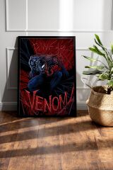 Venom Çerçeveli Tablo - Marvel Film Posteri Tablo