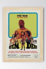 The Defenders Çerçeveli Tablo - The War For New York Poster Tablo