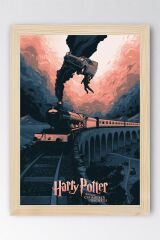 Harry Potter ve Sırlar Odası Çerçeveli Tablo - Film Posteri Tablo