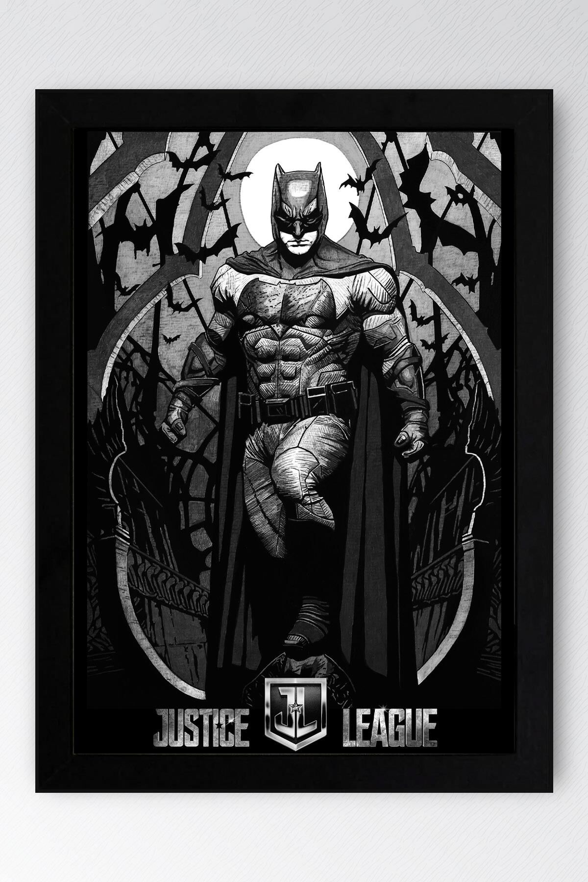 Batman Çerçeveli Tablo - Poster Tablo