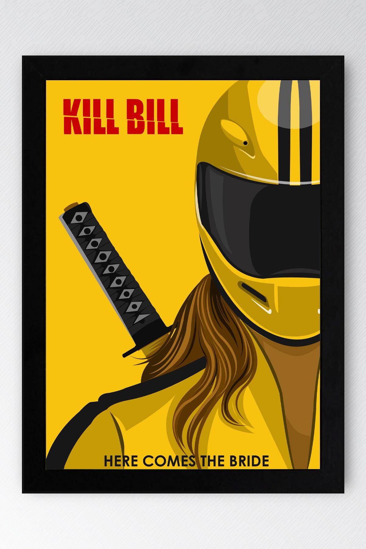 Kill Bill Çerçeveli Tablo - Film Posteri Tablo