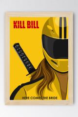 Kill Bill Çerçeveli Tablo - Film Posteri Tablo