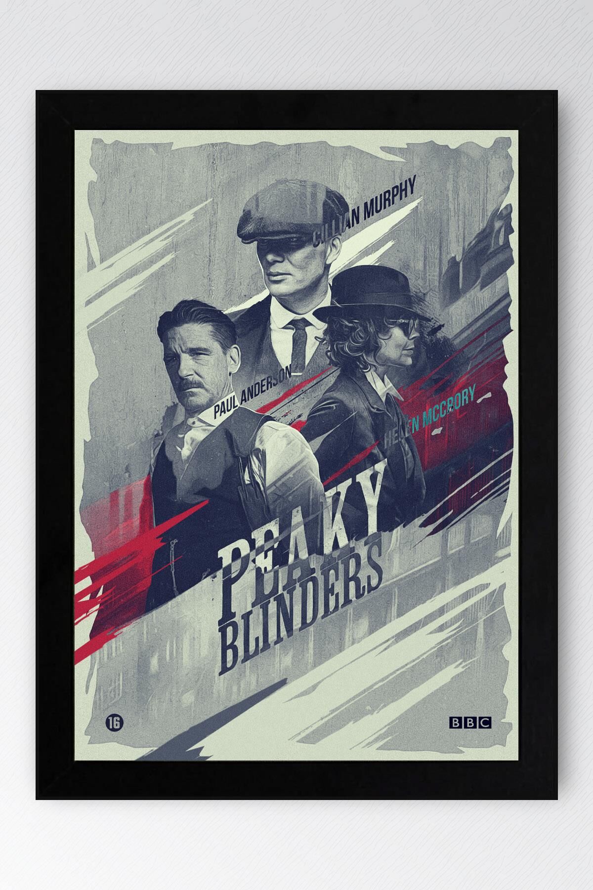 Peaky Blinders Çerçeveli Tablo - Dizi Posteri Tablo