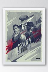 Peaky Blinders Çerçeveli Tablo - Dizi Posteri Tablo