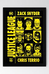 Adalet Birliği Çerçeveli Tablo - Justice League DC Poster Tablo