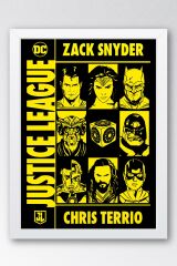 Adalet Birliği Çerçeveli Tablo - Justice League DC Poster Tablo
