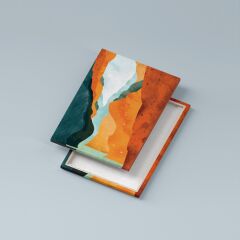 Soyut Manzara Kanvas Tablo Seti 3 Adet x 40x55cm