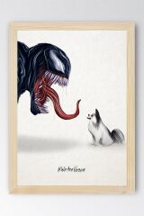 Venom Çerçeveli Tablo - Marvel Film Posteri Tablo