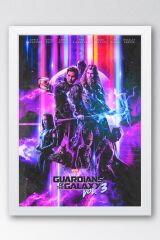 Guardians of the Galaxy Çerçeveli Tablo - Galaksinin Koruyucuları Film Posteri Tablo