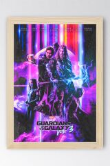 Guardians of the Galaxy Çerçeveli Tablo - Galaksinin Koruyucuları Film Posteri Tablo