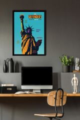 The Defenders Çerçeveli Tablo - Marvel The War For New York Poster Tablo