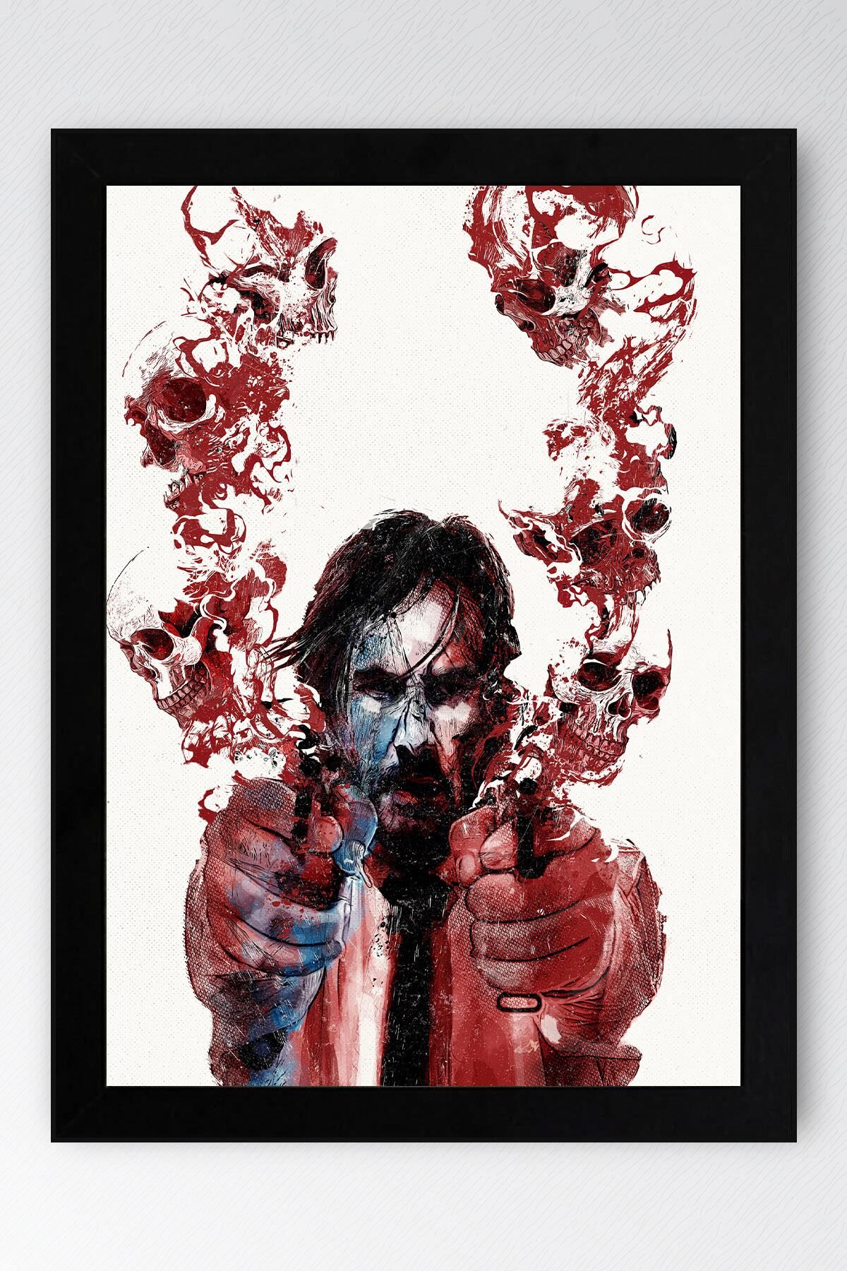 John Wick Çerçeveli Tablo - Baba Yaga Film Posteri Tablo
