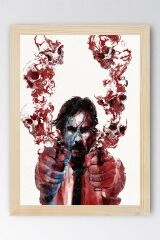John Wick Çerçeveli Tablo - Baba Yaga Film Posteri Tablo