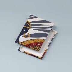 Afrika Etnik Desen Kanvas Tablo Seti 3 Adet x 40x55cm