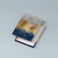 Soyut Sanat Mermer Desen Kanvas Tablo Seti 3 Adet x 40x55cm