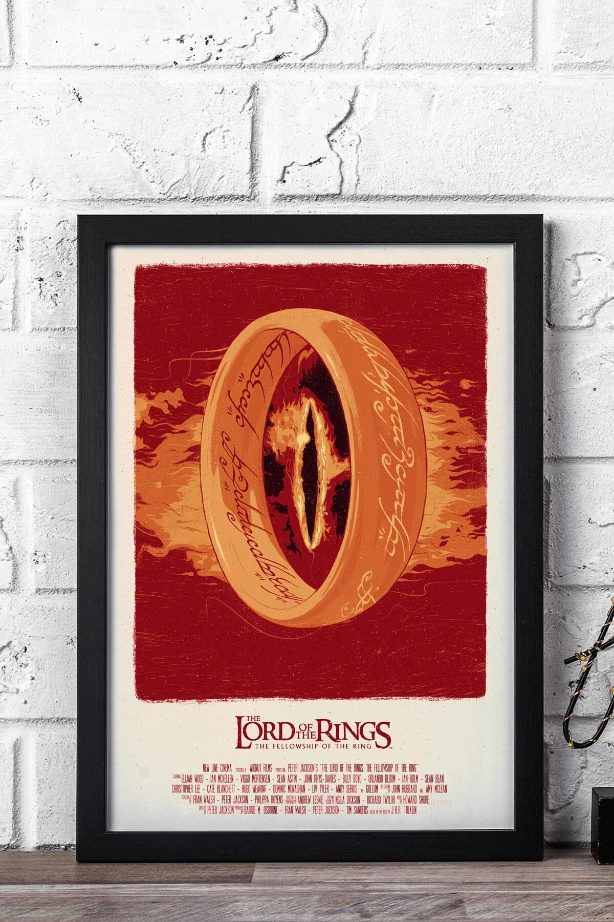 Yüzüklerin Efendisi Çerçeveli Tablo - Film Posteri Tablo