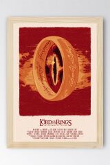 Yüzüklerin Efendisi Çerçeveli Tablo - Film Posteri Tablo
