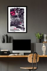 Batman Returns Çerçeveli Tablo - Batman and Catwoman Poster Tablo