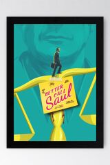 Better Call Saul Çerçeveli Tablo - Saul Goodman Poster Tablo