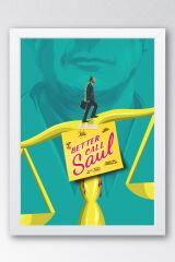 Better Call Saul Çerçeveli Tablo - Saul Goodman Poster Tablo