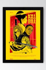 Kill Bill Çerçeveli Tablo - Film Posteri Tablo