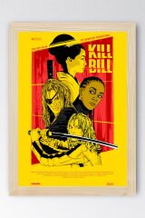 Kill Bill Çerçeveli Tablo - Film Posteri Tablo
