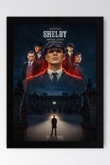 Peaky Blinders Çerçeveli Tablo - Dizi Posteri Tablo