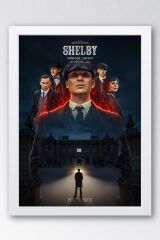 Peaky Blinders Çerçeveli Tablo - Dizi Posteri Tablo